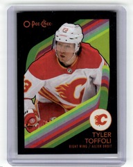 2023-24 O-Pee-Chee Retro Black Border #189 Tyler Toffoli 046/100 Capitals